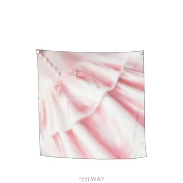 인더샵 Maison Margiela 메종 마르지엘라 핑크 스카프