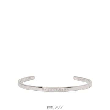 인더샵 MM6 Maison Margiela MM6 메종 마르지엘라 넘버 로고 미니멀 팔찌