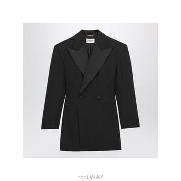 인더샵 SAINT LAURENT 생로랑 블랙 테일러드 자켓