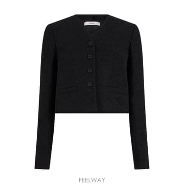 인더샵 FENDI 펜디 블랙 테일러드 자켓