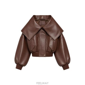 인더샵 BALENCIAGA 발렌시아가 브라운 봄버 자켓