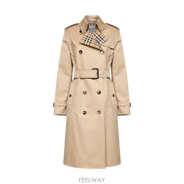 인더샵 BURBERRY 버버리 베이지 트렌치 코트