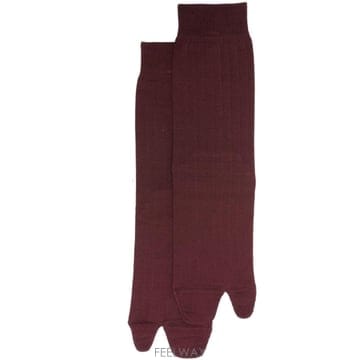 인더샵 Maison Margiela 메종 마르지엘라 버건디 양말