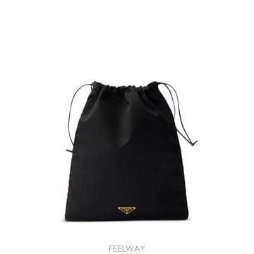 당일배송 프라다 리나일론 드로스트링 파우치