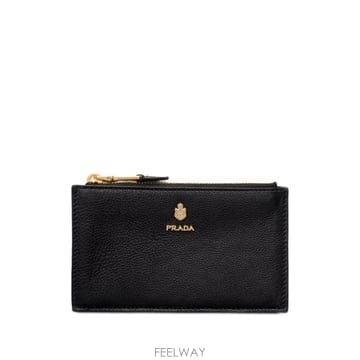 당일배송 프라다 레더 카드홀더