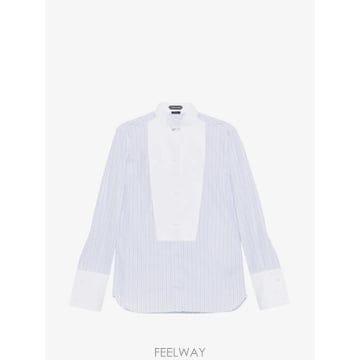 당일배송 톰포드 세로 스트라이프 빕 프런트 셔츠