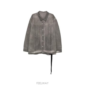 당일배송 릭오웬스 버튼 업 데님 재킷