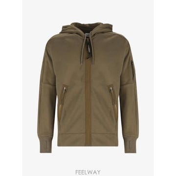 당일배송 CP컴퍼니 렌즈 디테일 후드 집업