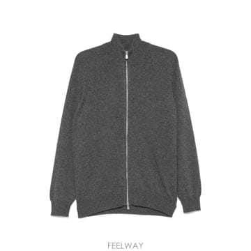 당일배송 브루넬로 쿠치넬리 하이 넥 집업 가디건