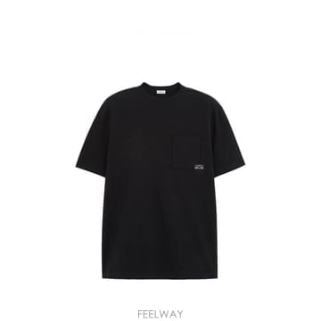 당일배송 로에베 애너그램 자수 포켓 티셔츠