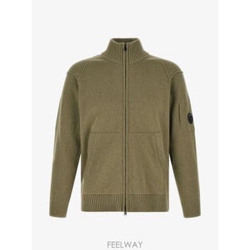 당일배송 CP컴퍼니 램스울 렌즈 집업 스웨터