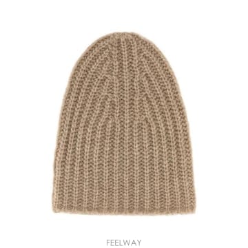 당일배송 더로우 카푸치노 골지 비니