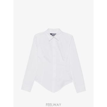 당일배송 쟈크뮈스 포인티드 헴 셔츠