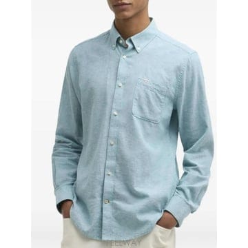 당일배송 바버 Nelson button down shirt