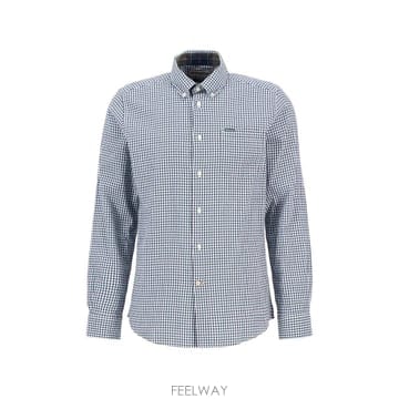 당일배송 바버 Padshaw gingham check button down shirt