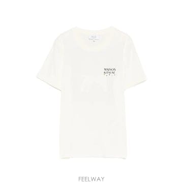 당일배송 메종 키츠네 프린트 티셔츠