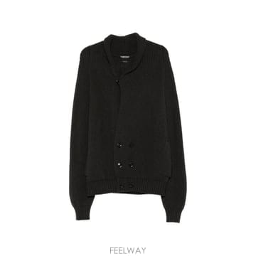 당일배송 톰포드 더블 브레스티드 캐시미어 가디건