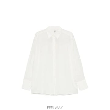 당일배송 토템 실크 크레이프 셔츠