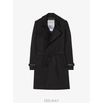 당일배송 버버리 mid length gabardine Kensington trench coat