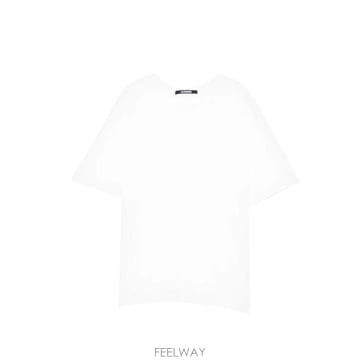 당일배송 쟈크뮈스 플리츠 티셔츠