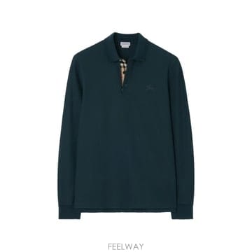 당일배송 버버리 슬림 핏 폴로 셔츠