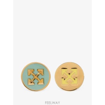 Off White ���Ϲ�� ����ȭ��Ʈ Arrows circular earrings���Ϲ�� ����ȭ��Ʈ Arrows circular earrings