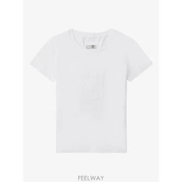 당일배송 메종마르지엘라 포켓 디테일 티셔츠