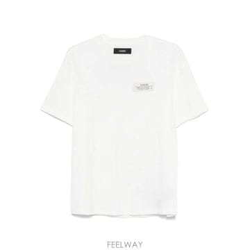 당일배송 아미리 로고 패치 티셔츠