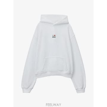 당일배송 알렉산더왕 발렌타인 그래픽 후디