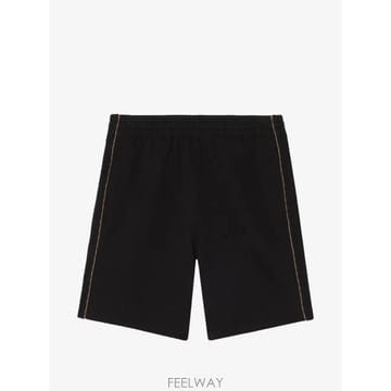 당일배송 버버리 체크 파이핑 코튼 쇼츠