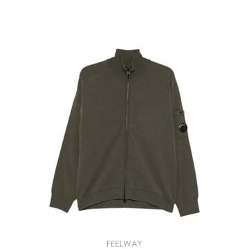 당일배송 CP컴퍼니 렌즈 디테일 집업 가디건
