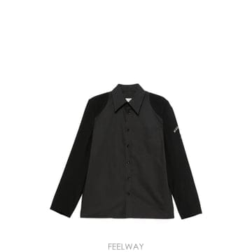 당일배송 메종마르지엘라 로고 프린트 오버셔츠