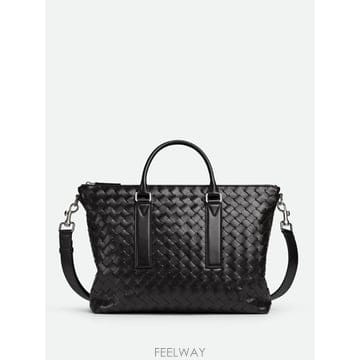 26SS 보테가베네타 인트레치아토 소프트 브리프케이스 815784V2HL1 8803 NERO