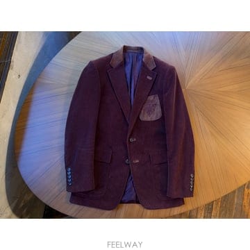 구찌 코듀로이 헌팅 자켓 슬림100