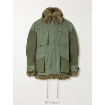 셀린느 PLUSHTRIMMED 코튼 파카 RV1TA900T. B0082492256