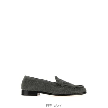 보테가 베네타 SILENZIO MOCASSINO 스웨이드 86756 B0442400504