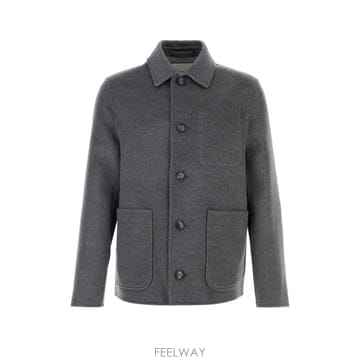 아미 BOXYBUTTONEDJACKET HJK844WV0217 A2 B0442492377