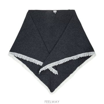 26 F/W 가니 레이스 TRIANGULAR XXL 스카프 GANNI B0732363787