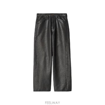 Lemaire �׶�����Ÿ �ؿ� ���޸� ���� LEATHER STRAIGHT LEG ����S PA1335LD1083532�׶�����Ÿ �ؿ� ���޸� ���� LEATHER STRAIGHT LEG ����S