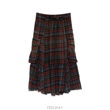 R13 R13 raw hem gathered cargo skirt 12331831951624 TP725801810R13 raw hem gathered cargo skirt 12331831951624 TP7258