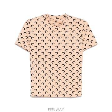 마린세르 moon print crewneck top 12331824775432 TP725801310
