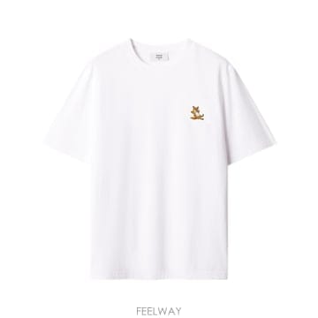 26FW 메종 키츠네 여성 T 셔츠 MRWJT20KJ7026P100 TP582175488