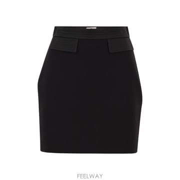 Elisabetta Franchi 26FW �����ں�Ÿ ����Ű �̴� ��ĿƮ with ���Ϸ��� ���̽�Ʈ detailing GO21766E211026FW �����ں�Ÿ ����Ű �̴� ��ĿƮ with ���Ϸ��� ����
