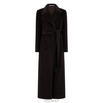 26FW 딸리아또레 롱 코트 with a 벨트 made of alpaca 앤 울 MELODYE30004M13