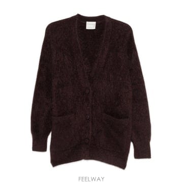 26FW 포르테 포르테 캐시미어 가디건 15447MYKNITFONDANT TP582175413