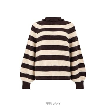 26FW 막스마라 스트라이프 스웨터 in 울 앤 캐시미어 MXMPONTILE2621366182600015 T