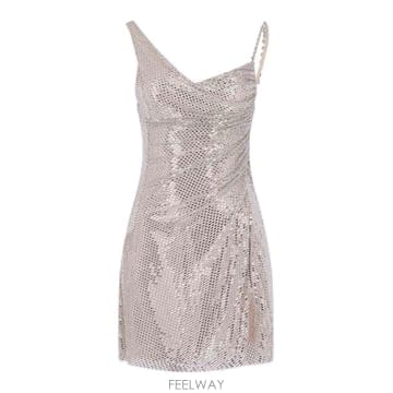 Self Portrait 26FW ���� ��Ʈ����Ʈ �巹���� �̴� �巹�� PF26041SCHP TP58217733826FW ���� ��Ʈ����Ʈ �巹���� �̴� �巹�� PF26041SCHP 
