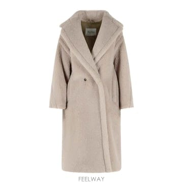 막스마라 Tedgirl 베이지 Alpaca 앤 울 코트 2621016022002 TP582175734