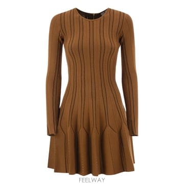 Elisabetta Franchi 26FW �����ں�Ÿ ����Ű ��Ʈ ��Ʈ �巹�� with openwork detailing AM39Q67E2FR26FW �����ں�Ÿ ����Ű ��Ʈ ��Ʈ �巹�� with openwork 