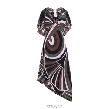 Emilio Pucci 26FW ���и���Ǫġ SS �� �巹�� 6URI866U818P30 TP58217689726FW ���и���Ǫġ SS �� �巹�� 6URI866U818P30 TP582176